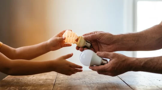 Transition des ampoules fluocompactes vers les LED pour la santé
