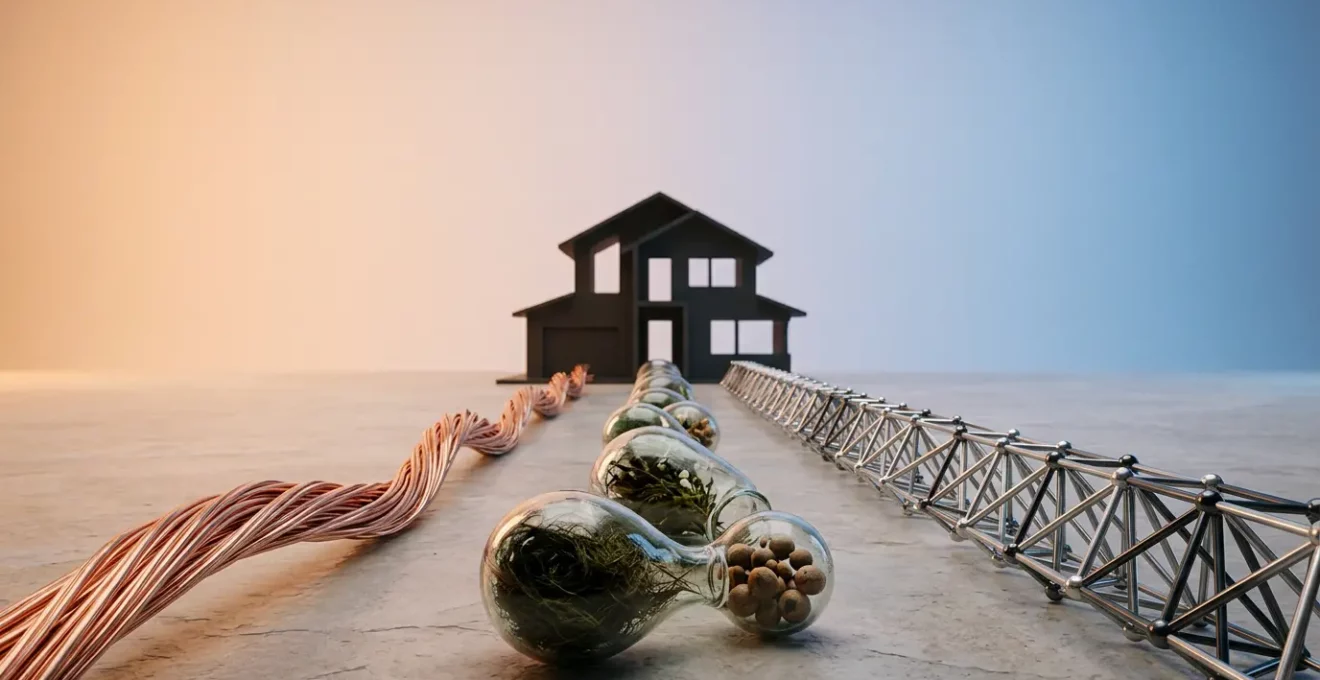 Comparaison visuelle des vecteurs énergétiques pour le chauffage domestique en 2030