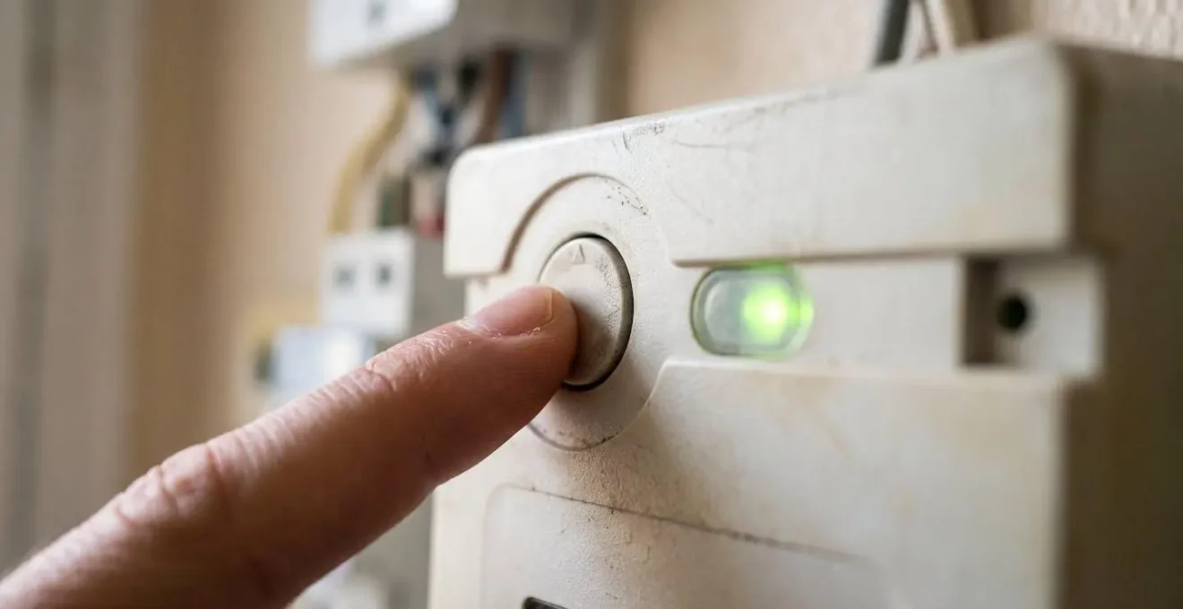 Gros plan sur un compteur électrique moderne montrant les éléments de lecture sans texte visible