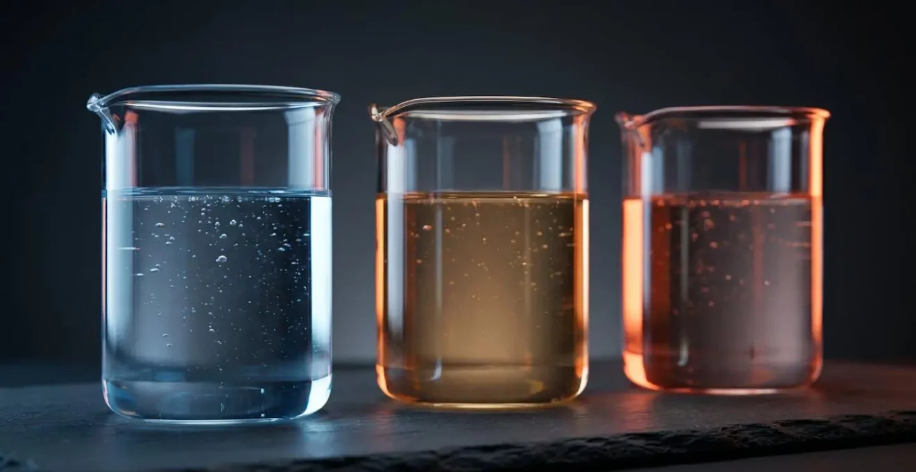 Représentation symbolique des zones de température critiques pour la prolifération bactérienne dans un système d'eau chaude